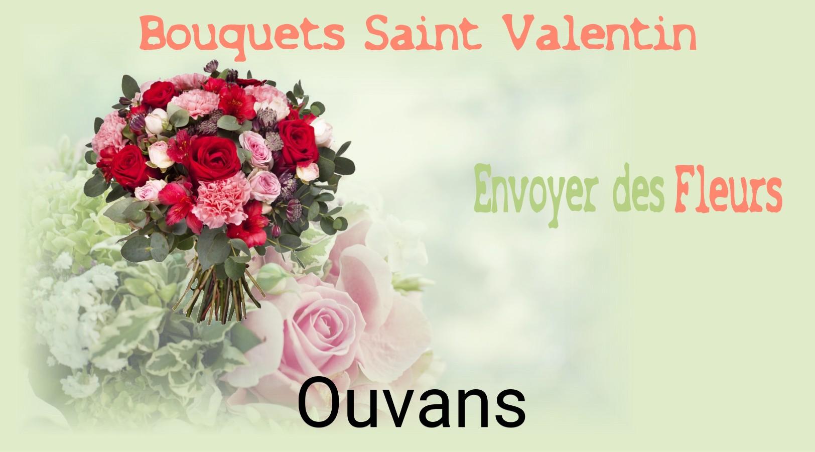Roses de Saint-Valentin livrées à Ouvans